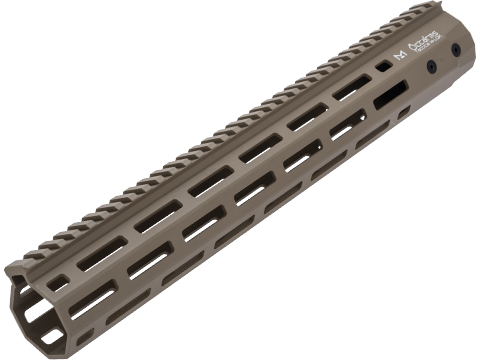 ARES Octarms M-LOK Rail System for M4 / M16 Series Airsoft AEG Rifles (Color: Dark Earth / 13.5)