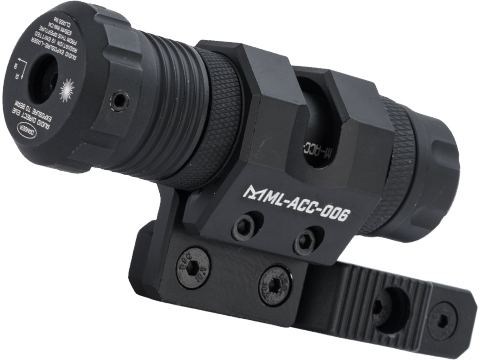 ARES Offset Flashlight / Laser Ring Mount for Rail Systems (Type: Laser / M-LOK)