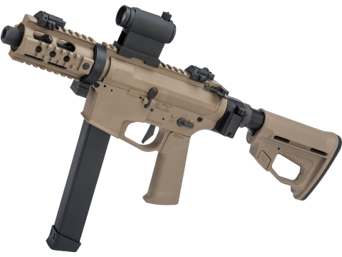 ARES M45X-S Airsoft AEG SMG with Folding Collapsible Stock (Color: Dark Earth)