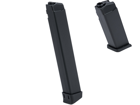 ARES M45X-S Polymer Airsoft AEG Mid-Cap Magazine (Capacity: 125 Round / Long)