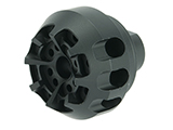 ARES AM-016 Metal Muzzle Break for Airsoft AEG Rifles - 14mm Positive