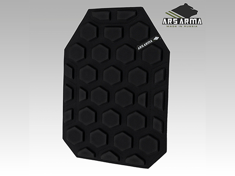 ARS ARMA CAP HEXS Chest Pads (Color: Black)