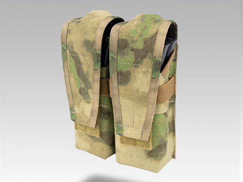 ARS ARMA A-18 Laser-Cut Double AK Pouch (Color: ATACS FG)