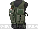 GxG High Speed Tactical Ranger Vest w/ Integrated Pouches