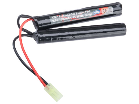 ASG 9.6V 1600mAh High Performance Butterfly Type NiMH Battery
