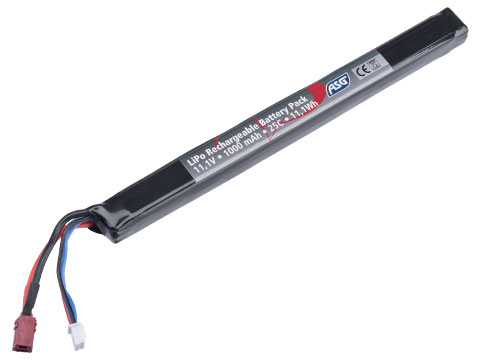 ASG batterie lipo double-stick 7.4v 1300mah 25C - Mini Tamiya