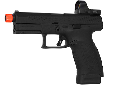 ASG CZ Licensed CZ P-10C Optic Ready Gas Blowback Airsoft Pistol (Model: Black)