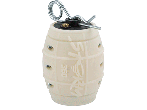 ASG Storm 360 Impact Gas Grenades (Color: Glow in the Dark)