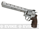 Dan Wesson CO2 Powered 4.5mm Airgun Revolver (Color: Silver / 8 / BB Gun)