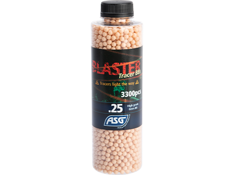 ASG Blaster 6mm Airsoft Tracer BBs (Color: Red / 0.25g  / 3300 Rounds)