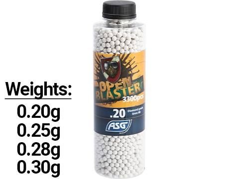 ASG Open Blaster 6mm Biodegradable Airsoft BBs 