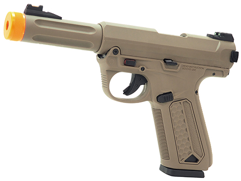 Action Army AAP-01 Assassin Airsoft Gas Blowback Pistol (Color: Tan / International Version / Gun Only)