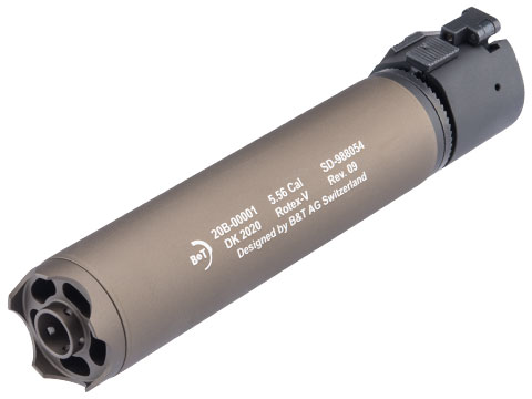 ASG B&T Licensed Rotex-V QD Mock Suppressor (Color: Tan / Full Size)