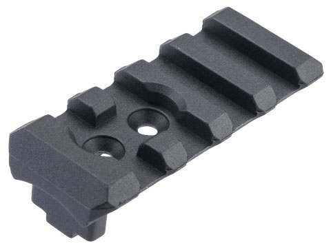 Action Army CNC Rear Sight Picatinny Optic Rail for Army AAP-01 Airsoft Gas Blowback Pistols (Color: Black)