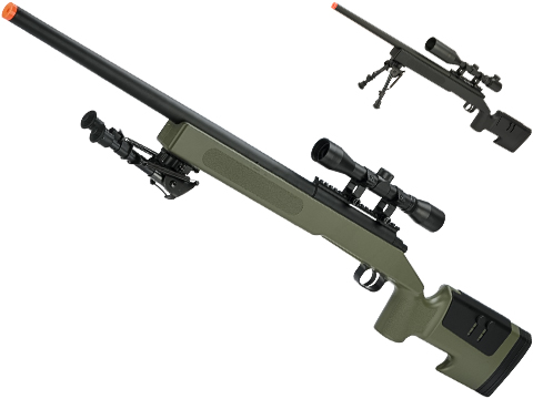 Double Eagle Sportsline M61 Bolt Action Airsoft Sniper Rifle (Type: Gun  Only), Airsoft Guns, Shop By Rifle Models, M700 / M24 / M40 / VSR10 -   Airsoft Superstore