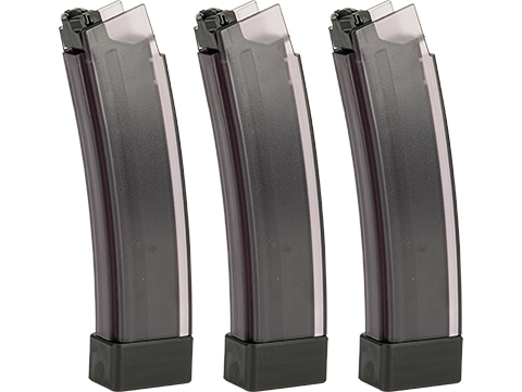 ASG 75rd Standard Magazine for CZ Scorpion EVO 3 A1 AEG (Color: Smoked Translucent / Box of 3)