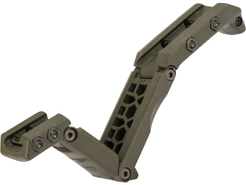 HERA Arms HFGA Adjustable Grip Polymer Angled Grip (Color: OD Green)