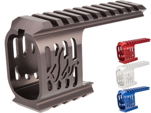 ASG CNC Machined Aluminum Rail Mount for ASG Dan Wesson 715 Replica Revolvers 