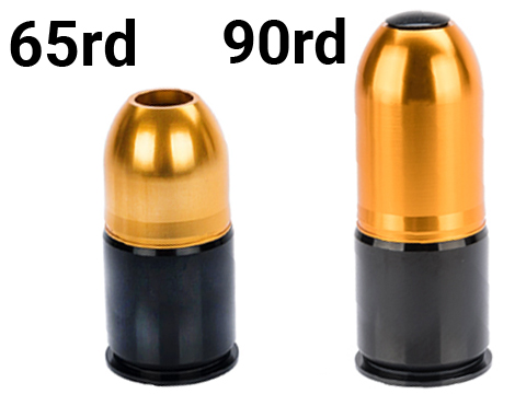 ASG Multi-Purpose 40mm Reusable Airsoft Gas Grenade Shell (Model: Large 90rd)