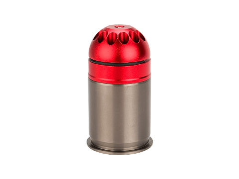 Matrix Aluminum Green Gas Powered Airsoft 40mm Grenade Shell (Capacity: 60 Rounds)