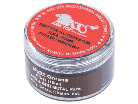 AIM Top MoS2 Grease for Airsoft AEG / GBB Maintenance (Size: 24g