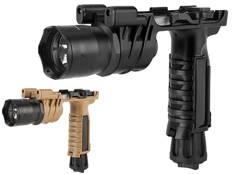 Avengers M900 Tactical Illuminator Vertical Grip w/ Xenon Grip Light for Airsoft 