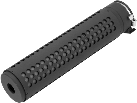 Avengers QD Mock Silencer for 14mm Negative Airsoft AEG Rifles (Color: Black)