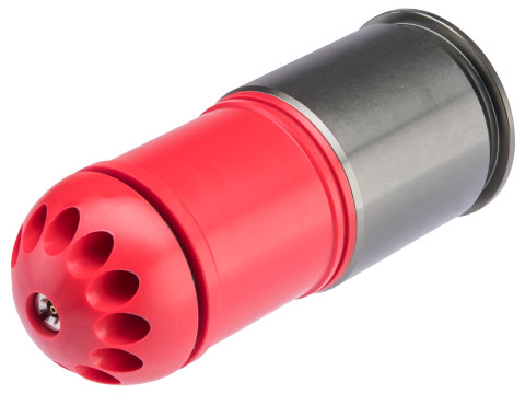 Avengers 120rd POM Airsoft Gas Grenade Shell (Color: Red)