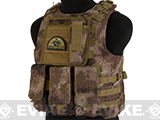 Avengers Military Style MOD-II Quick Release Body Armor Vest (Color: Arid Camo)