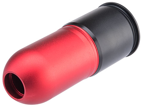 Avengers 40mm Airsoft Gas Grenade Shell (Model: 96rd Multi-Purpose / Red Matte / Single Shell)