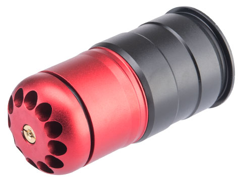 Avengers 40mm Airsoft Gas Grenade Shell (Model: 84rd Shower / Red Matte / Single Shell)