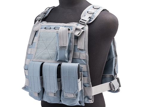 Avengers Tactical Spec. OPS MOLLE Plate Carrier / Load Bearing Vest (Color: Grey)