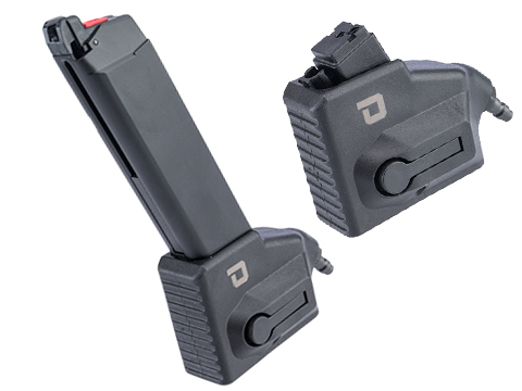 Dominator M4 Magazine Adapter for GLOCK Series Gas Blowback Airsoft Pistols 