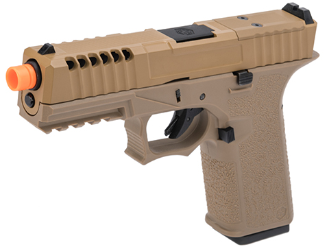 AW Custom VX7 Series Gas Blowback Airsoft Pistol (Model: Z80 - Optic Ready / Green Gas / FDE)