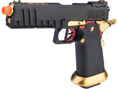 AW Custom Ace Competitor Hi-CAPA Gas Blowback Airsoft Pistol (Package: Red / Green Gas / Gun Only)