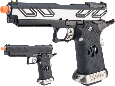 AW Custom HX23 4.3 Hi-Capa Competition Grade Full Auto Select Fire GBB Pistol (Color: Two-Tone)