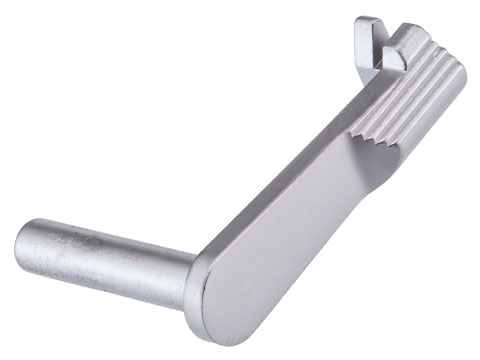 AW Custom NE Slide Catch for 1911 Series Gas Blowback Airsoft Pistols (Color: Silver)