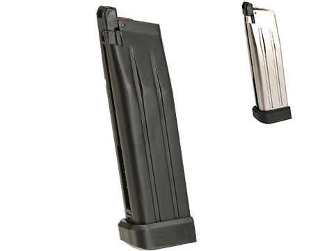 AW Custom Spare CO2 Magazine for HI-CAPA Gas Blowback Airsoft Pistols (Color: Black)