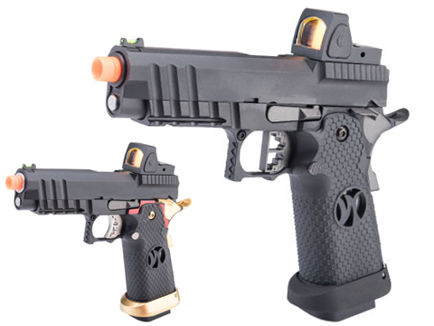 AW Custom HX26 Match King Compact Hi-CAPA Gas Blowback Airsoft Pistol 