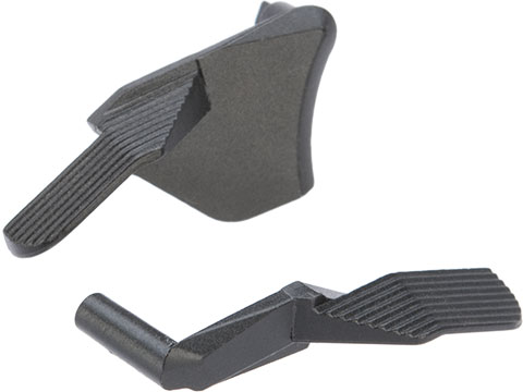 AW Custom Ambidextrous Thumb Safety Switches for SAI 2011 Airsoft Gas Blowback Pistols (Color: Black)