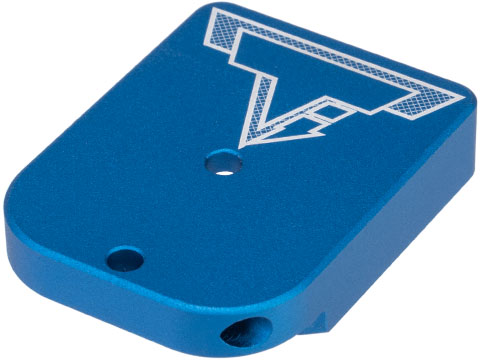 EMG / TTI Combat Master Magazine Base Plate for Hi-CAPA Gas Magazines (Model: Charging Port / Blue)