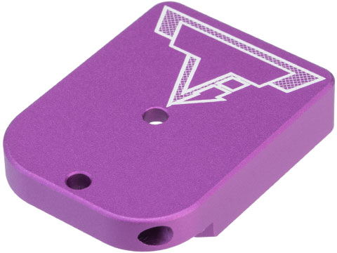 EMG / TTI Combat Master Magazine Base Plate for Hi-CAPA Gas Magazines (Model: Charging Port / Purple)