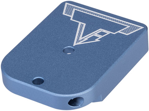 EMG / TTI Combat Master Magazine Base Plate for Hi-CAPA Gas Magazines (Model: Charging Port / Titanium Blue)