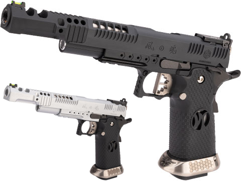 AW Custom Japanese Spec HX24 Wind Velocity IPSC Gas Blowback Airsoft Pistol (Color: Silver)
