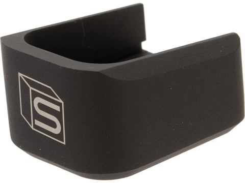 EMG / Salient Arms International 2011 Base Plate for Hi-Capa Series Airsoft Gas Magazines (Color: Black / Green Gas)