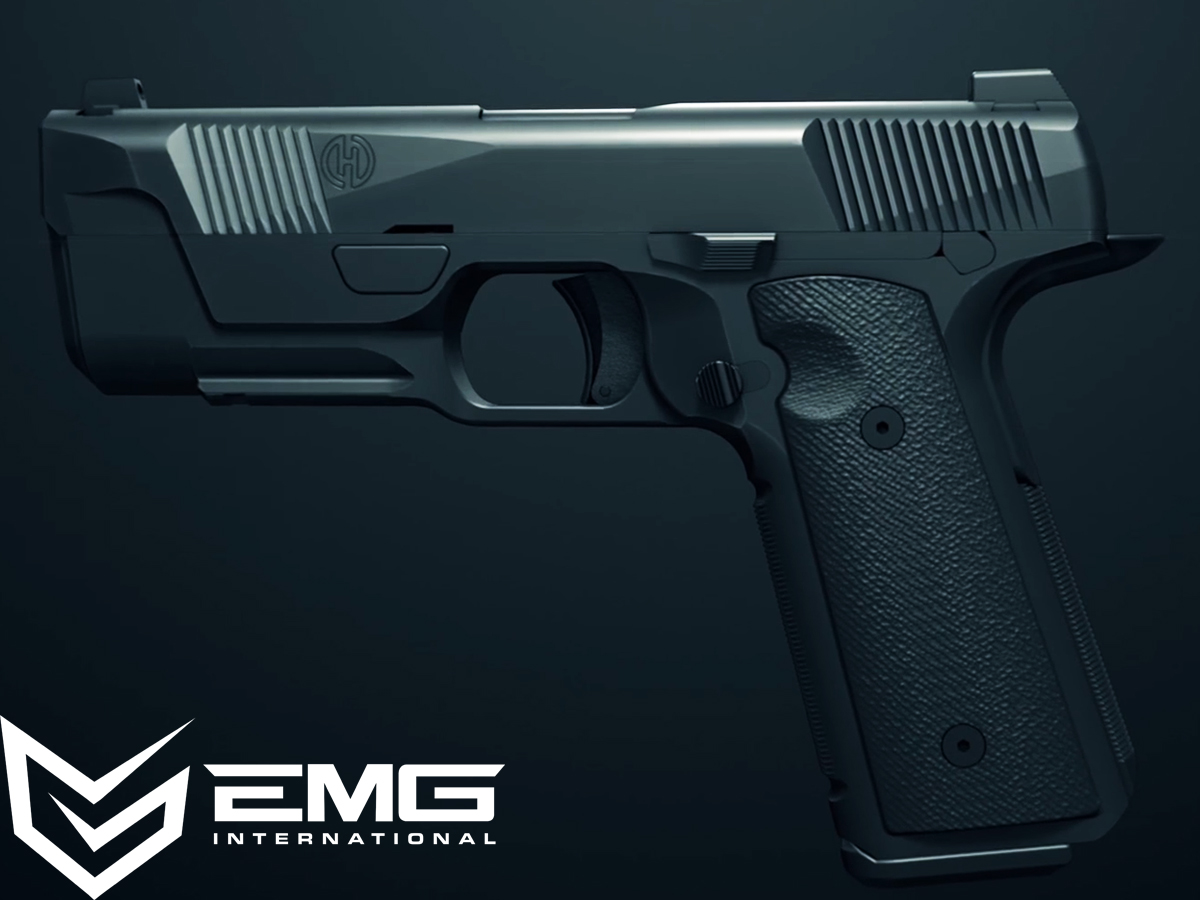 EMG / Hudson H9 Gas Blowback Airsoft Parallel Training Pistol 