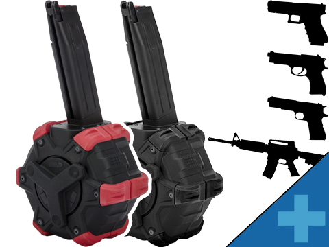 EMG TTI Licensed JW3 2011 Combat Master Select Fire Full Auto Airsoft Training Pistol (Model: CO2 / Add 2 Spare Magazines)