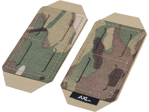 AXL Advanced Pouch Anywhere Upgrade Panel Set for MOLLE Tactical Pouches (Model: 2 Wide / Multicam)