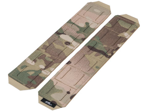 AXL Advanced Pouch Anywhere Upgrade Panel Set for MOLLE Tactical Pouches (Model: 6 Wide / Multicam)