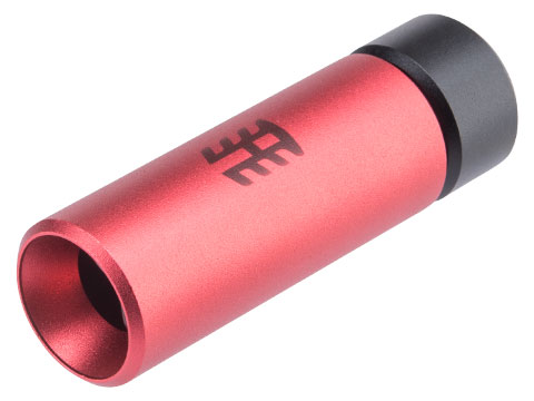 Aztech Innovations Range Warrior Barrel-Fit Hop-Up Unit for Gel Ball Blasters (Model: Non-Ported / Red)